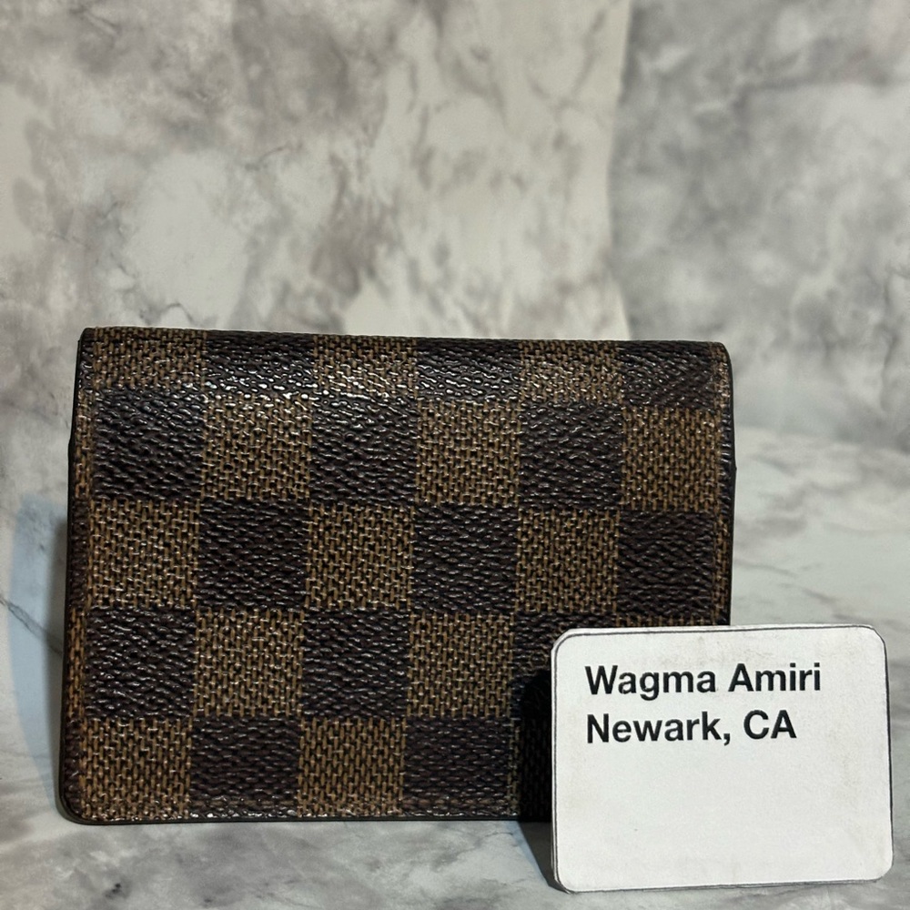 Louis Vuitton Damier Ebene card holder